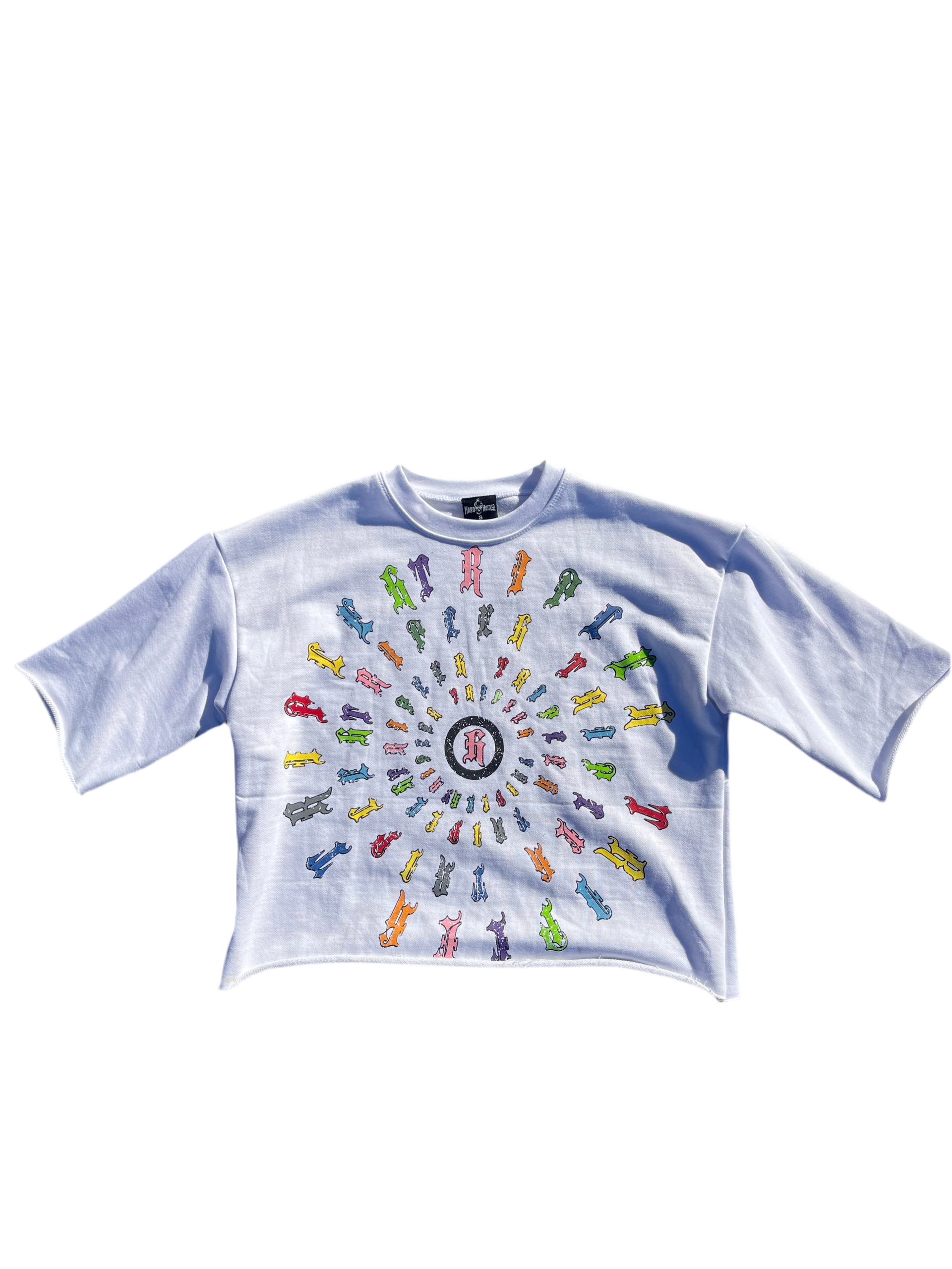 White Reborn Hu$tler Tee