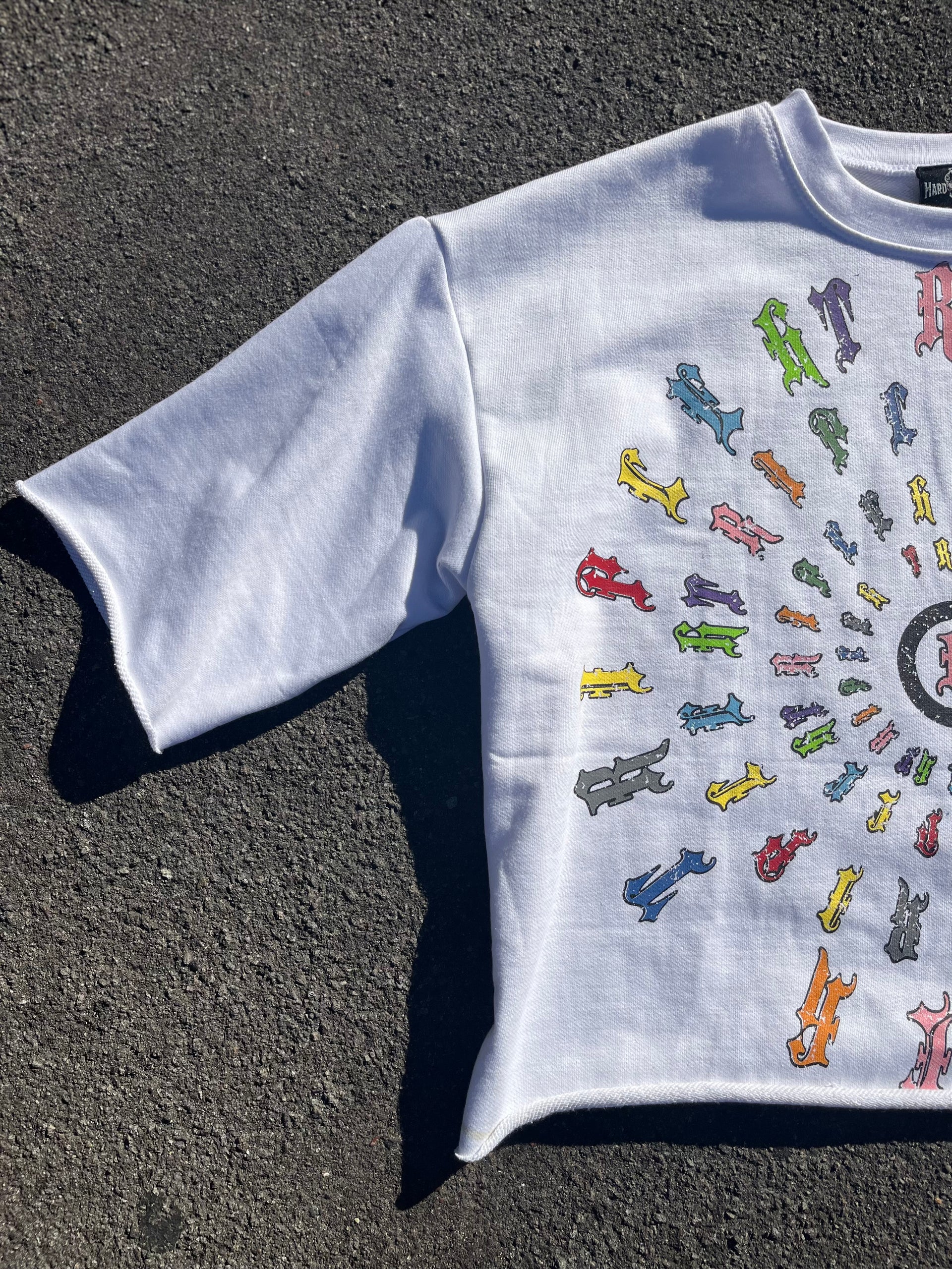 White Reborn Hu$tler Tee