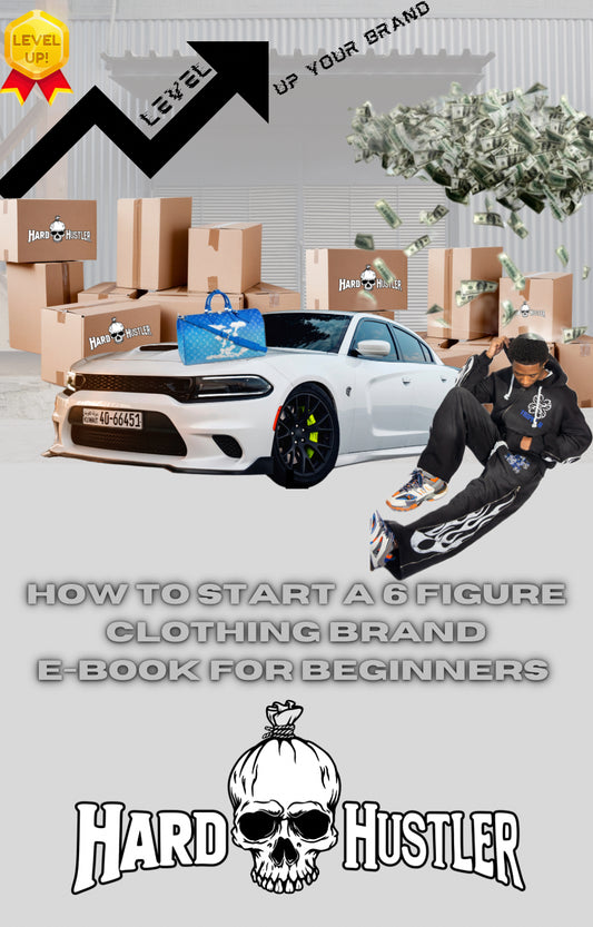 How To Start A 6 Figure Clothing Brand E-Book